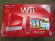 New Nintendo Wii Super Mario Limited Edition Red Console System 25th Anniversary