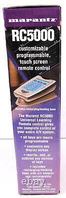 NEW Old Stock Marantz (Phillips) RC5000 Touch-Screen Learning Remote Control