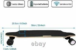 New 35 Electric Skateboard 350W 20km/h Longboard with Wireless Remote Control