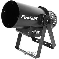 New! Chauvet DJ Funfetti Wireless Remote Control Party Confetti Launcher Cannon