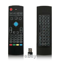 New MX3 Air Mouse Wireless Remote Control 2.4G for Android Mini TV Box keyboard