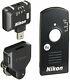 Nikon Wireless Remote Controller Set Adapter Wr-10 New Japan F/s Withtracking