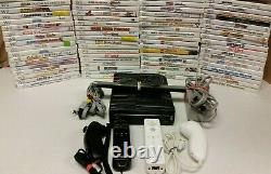 Nintendo Wii Console Games 2 sets AUTHENTIC controllers SAME DAY SHIPPING