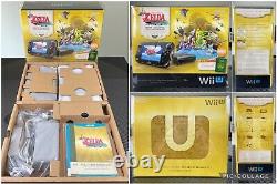 Nintendo Wii U The Legend of Zelda Wind Waker HD Deluxe Set Console NEW Games