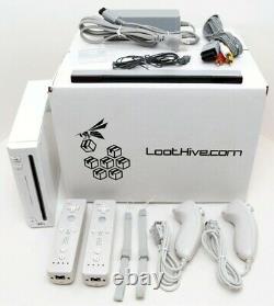 Nintendo Wii Video Game System RVL-001 Console 2-REMOTE Bundle NEW ACCESSORIES