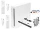 Nintendo Wii White Console 2 Sets Authentic Controllers- Gamecube Guaranteed
