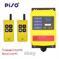 PISO F21-2S AC36V/220V/380V DC24V Wireless Remote Control With Two Transmitter