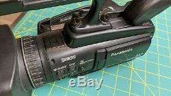 Panasonic AG-HMC40P Camcorder video camera+battery x 3, charger, more! Low Hours