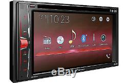Pioneer AVH-201EX 2-Din 6.2 Touchscreen DVD/CD/USB/iPhone/Bluetooth EQ Remote