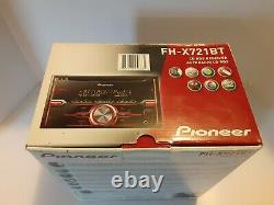 Pioneer FH-X721BT CD RDS Receiver (Car Radio) (Autoradio) Remote, Bluetooth, USB