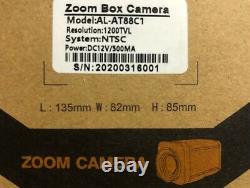 Police Dash Cam 30x Optical Zoom Day Night Camera 1200 Tvl+wireless Rf Remote