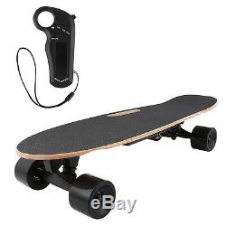 Pro Electric Fish Board Skateboard Sliding Longboard Wireless Remote Control