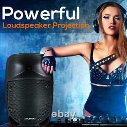 Pyle PSBT105A 1000W Portable Bluetooth PA Speaker, Rechargeable with Wireless MIc