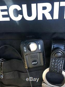 Pyle Premium Portable Body Camera Wireless Wearable Camera, Person Worn Cam
