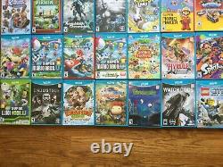 READ LISTING! Nintendo Wii U Deluxe 32GB Black System Console+CHOOSE 1 GAME USA
