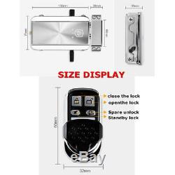 Remote Control Door Lock Wireless Electronic Anti-theft Home Security Access