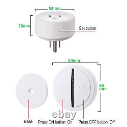 Remote Control Outlet Plug Kit Wireless Light Switch Waterproof 500ft Range 6Pcs