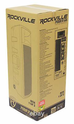Rockville RPG225K Pair Dual 15 2000w Powered DJ Speaker System withBluetooth+Mic