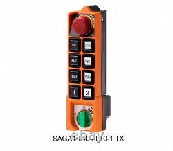 SAGA L10 Wireless Remote Control 8 Push-button, One Receiver and One Transmitter