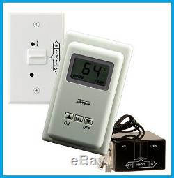 SKYTECH Model TS/R-2-A Wireless Thermostat Fireplace Control Wall Mount REMOTE