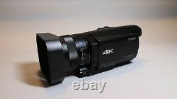 SONY FDR-AX100 4K Camcorder, Excellent Condition