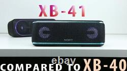SONY SRS-XB41 Portable Wireless Bluetooth Waterproof Speaker EXTRA BASS Black