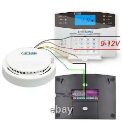 Security Alarm Wired Wireless GSM Home Burglar 433MHz Remote Control System