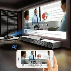 Smart DLP WiFi Mini Projector 1+8G / 2+16G 4K HDMI USB Bluetooth Home Theater