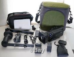 Sony FDR-AX100 4K Camcorder BUNDLE