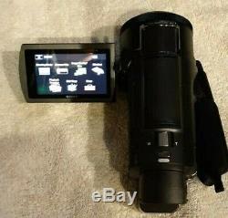 Sony FDR-AX53 Camcorder Mint Condition With Tons of EXTRAS