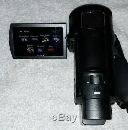 Sony FDR-AX53 Camcorder Mint Condition With Tons of EXTRAS