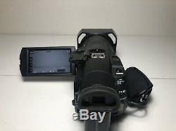 Sony HDR-CX900- 20MP HD- 1 Sensor-Sunshade And Sony Remote
