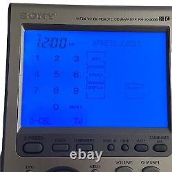 Sony Integrated Remote Commander RM-AX4000 Touchscreen 4 AA Batteries? Working