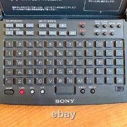 Sony RM-D10P MD Mini Disc Keyboard Remote Commander TOC Edit With Tracking Number