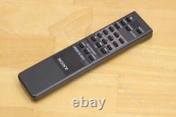 Sony RM-J701 Cassette Deck Remote Control Only Black Free Shipping Japan From 83