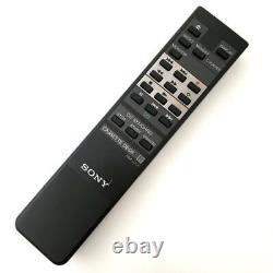 Sony Remote Control RM-J701 Cassette Deck Black Audio equipment Cd Ship From JPN