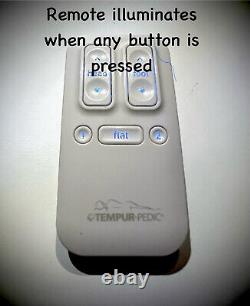 Tempur-Pedic Bed TEB-100 R Wireless Hand Remote Control Remote Used Tested Nice