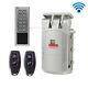 Touch Open Gate Lock Wireless Access Control Remote Smart Lock With Metal Keypad