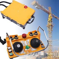 Transmitter Receiver Industrial Remote Control Wireless Joystick Crane 425446MH