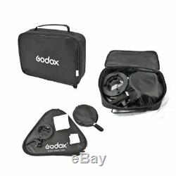 US Godox 2.4 TTL HSS AD200 Flash+S-Type Bracket softbox+Xpro-C Trigger for Canon