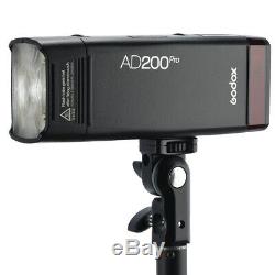 US Godox AD200Pro TTL 2.4G Pocket Camera Flash for Nikon Canon Sony Fuji Olympus