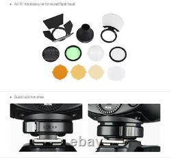 US Stock Godox V1-S 2.4G TTL HSS Round-head Camera Flash Speedlight for Sony Kit