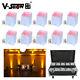V-show 10pcs 66in1 Wireless Battery Remote Control Uplights Led Mini Par Can