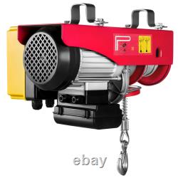VEVOR 440-2200LBS Electric Hoists Crane Winch with Wireless Remote Control
