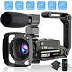 Video Camera 2.7k Camcorder Ultra Hd 36mp Vlogging Camera For Youtube Ir Night
