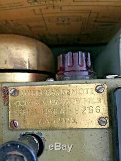 WW2 Wireless Remote Control Units B MK II wireless set No. 19 WS19