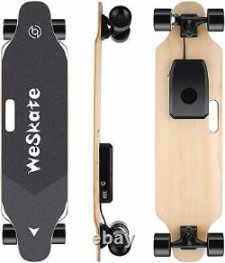 WeSkate Electric Longboard Wireless Remote Control Complete Skateboard Cruiser