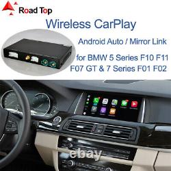 Wireless CarPlay Android Auto Interface for BMW 5 7 Series F10 F11 F07 GT F01