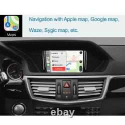 Wireless CarPlay Android Auto Interface for Mercedes Benz E-Class W212 2011-2015