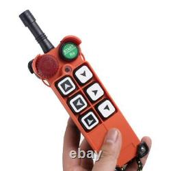 Wireless Crane Remote Control for Smooth Operation 6 Buttons 1 Speed